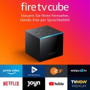 Fire TV Cube 4K Ultra HD-Streaming-Mediaplayer Hands-free mit Alexa f&uuml;r 89,99 Euro