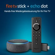Fire TV Stick mit Alexa-Sprachfernbedienung + Echo Dot (3. Generation) bei Amazon f&uuml;r 49,99 Euro
