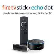 Fire TV Stick mit Alexa-Sprachfernbedienung + Echo Dot (Schwarz) f&uuml;r 59,98&euro; statt 79,98&euro;