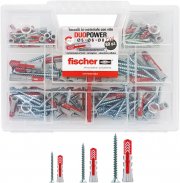 Fischer 544546 Duopower Kit Universald&uuml;bel mit Schrauben
