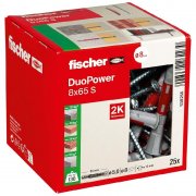 Fischer DuoPower Universald&uuml;bel 8 x 65 S im 4er Pack reduziert
