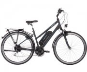 FISCHER ETD 1801-R1 Trekkingrad (28 Zoll, 44 cm, Trapez, 396 Wh, Grau) nur 899&euro;