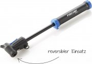 Fischer Luftpumpe mit Doppelhub-Funktion f&uuml;r alle g&auml;ngigen Ventile