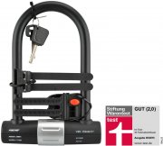 Fischer Safe TY328 Fahrrad B&uuml;gelschloss mit Halterung