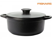 Fiskars 5,5 Liter Brasserie Gusseisentopf