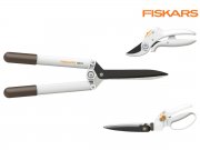 Fiskars Baumschnitt-Set mit Gartenschere, Rasenkantenschere und Heckenschere 