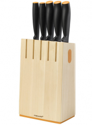 Fiskars Functional Form Messerblock mit 5 Messern