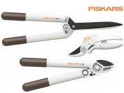 Fiskars Gartenscheren Set mit Zweigschere , Astschere und Heckenschere