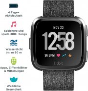Fitbit Versa Special Edition Gesundheits & Fitness Smartwatch mit Herzfrequenzmessung