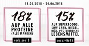 Fitmart 18% auf alle Proteine + 15% auf Superfoods