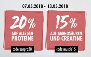 Fitmart 20% auf Alle ESN Proteine + 15% auf Aminos + Creatine