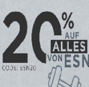 Fitmart &ndash; 20% auf Alles von ESN