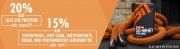Fitmart 20% aus ESN Proteine + 15% auf Superfood, Low Carb, Di&auml;tprodukte