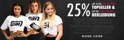 Fitmart 25% auf 10 ESN Topseller + Bekleidung
