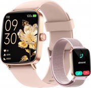Fitpolo IDW28 Smartwatch und Fitnessuhr mit Telefonfunktion und 100+ Sportmodi f&uuml;r iOS & Android