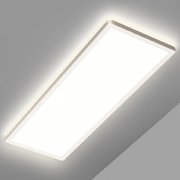 Flache LED Deckenleuchte rechteckig stark reduziert