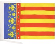 Flagge Valencia (45x30 cm) f&uuml;r 5,95&euro; bei Amazon