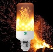 Flammende LED Gl&uuml;hbirne (E27 oder E14, SMD3528) f&uuml;r 5,09&euro; (statt 15&euro;)