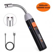  Flammloses Feuerzeug USB-Elektro-Feuerzeug mit Lichtbogen, 2600mAh