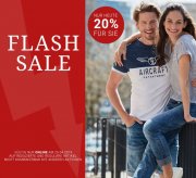 Flash Sale -20% nur heute bei Jeans Fritz