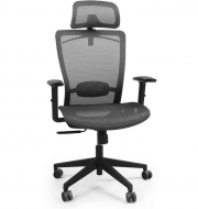 Flexispot OC3B Ergonomischer B&uuml;rostuhl mit verstellbaren Armlehnen, Kopfst&uuml;tze und Lordosenst&uuml;tze