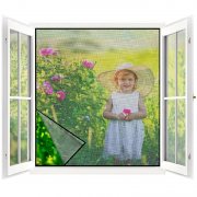 Fliegengitter f&uuml;r Fenster (130x150cm) f&uuml;r nur 6,79&euro;