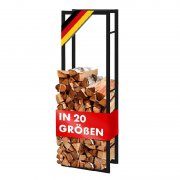 Floordirekt Kaminholzregal aus Metall f&uuml;r nur 9,90&euro;