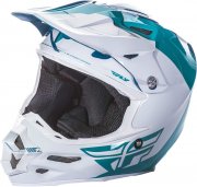 Fly Racing Helm F2 Carbon Pure teal-wei&szlig; f&uuml;r 202&euro; statt 259,97&euro; 