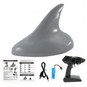 Flytec RC Boot Haifischflossenkopf Shark Fin Ferngesteuert Racing Boat Spielzeug​