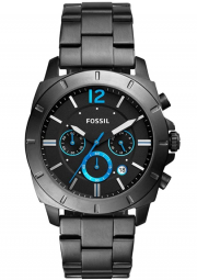 Fossil BQ2167IE Privateer Sport Herren Chronograph mit Edelstahl-Armband
