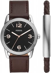 Fossil BQ2465SET Herren Armbanduhr + Leder Armband f&uuml;r 48,30 Euro