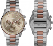 Fossil BQ2511Sullivan Multifunktion Herrenuhr Edelstahl - Kupfer