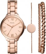 Fossil BQ3543SET Set mit Damenuhr Suitor + Armb&auml;nder Ros&eacute;gold