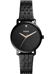 Fossil BQ3569 Lexie Luther Damenuhr Edelstahl Schwarz