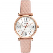 Fossil Carlie ES5269 3-Zeiger-Werk Damen Armbanduhr