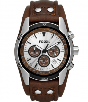 Fossil CH2565 Coachman Herren Quarz-Chronograph mit Echtlederarmband