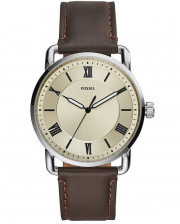Fossil Copeland FS5663 Herrenuhr mit Lederarmband