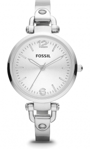Fossil ES3083 Damenuhr Georgia Edelstahl Silber