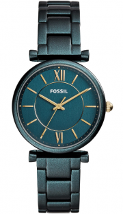Fossil ES4427 Damen Analog Quarz Uhr mit Edelstahl Armband