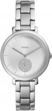 Fossil ES4437 Damen Analog Quarz Uhr mit Edelstahl Armband 