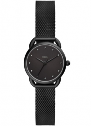 Fossil ES4489 Tailor Damenuhr Milanaise Schwarz