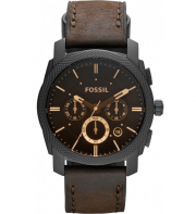 Fossil FS4656 Herren Chronograph mit Lederarmband