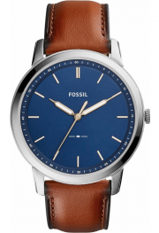 Fossil FS5304 Herren Analog Quarz Uhr mit Lederarmband