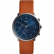 Fossil FS5486 Herren Chronograph mit Leder Armband