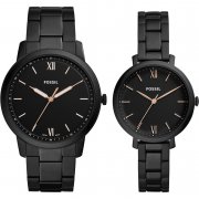 Fossil FS5514SET Herren Damen Armbanduhr Set