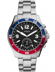 Fossil FTW1307 Herren Hybrid Smartwatch FB-02 Edelstahl
