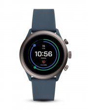 Fossil FTW4021 Herren Smartwatch Sport rauchblau