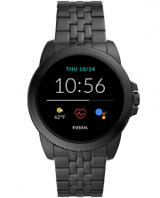 Fossil FTW4056 Touchscreen Smartwatch 5 + 5E. Generation mit Lautsprecher, Herzfrequenz, GPS, NFC