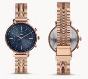 Fossil FTW5061 Damen Hybrid Smartwatch Cameron Edelstahl Ros&eacute;gold