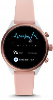 Fossil FTW6022 Damen-Smartwatch mit Silikon Armband bei Amazon f&uuml;r 111 Euro